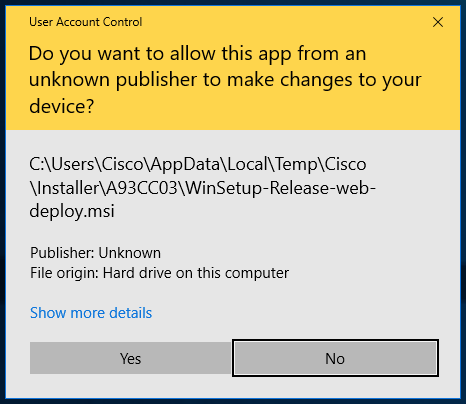 cisco anyconnect mobility client password complexity windows 10