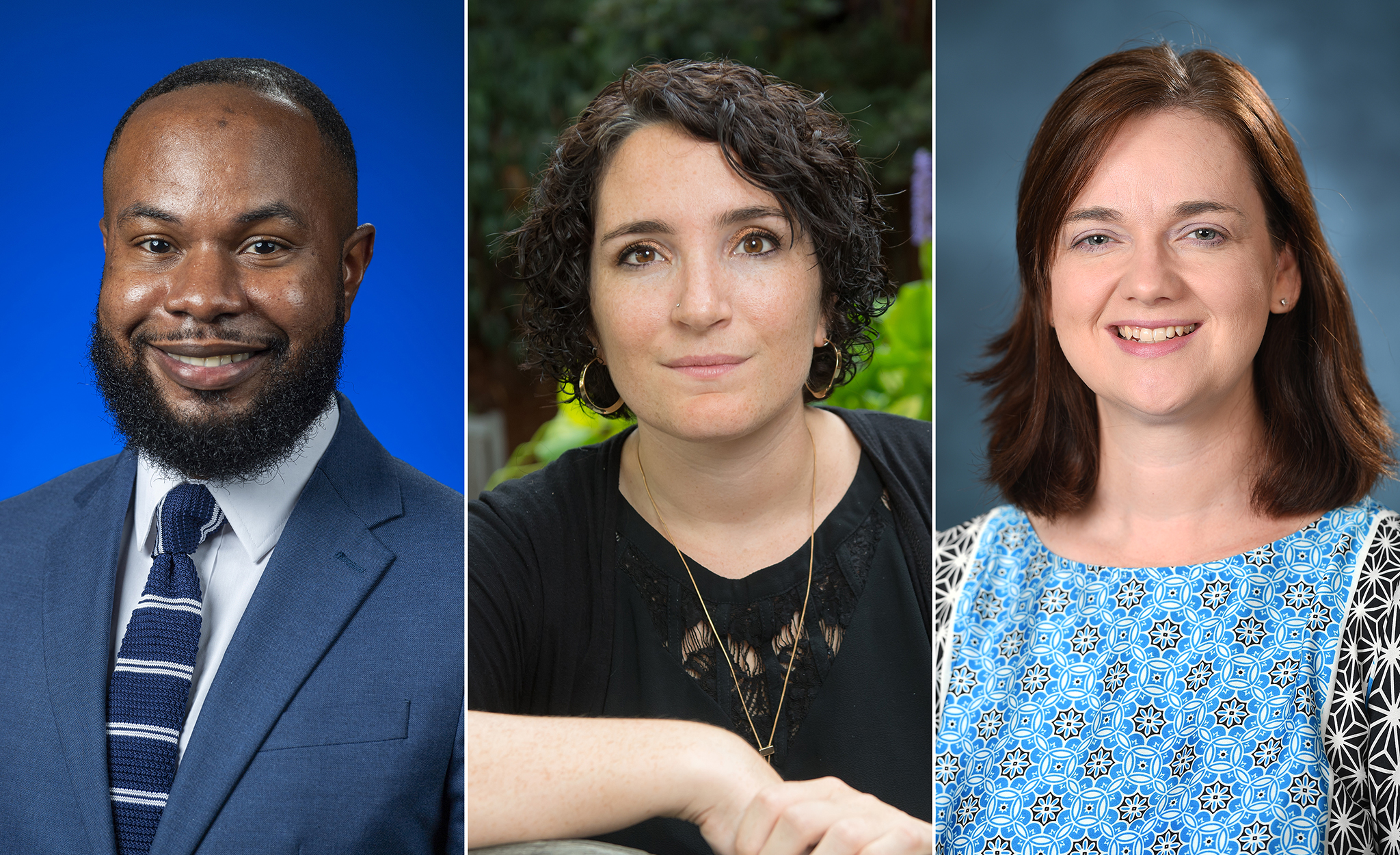 The university’s representatives in the Mississippi Education Policy Fellowship Program are (from left) Roger Davis Jr., Ashleen Williams and Amanda Winburn.