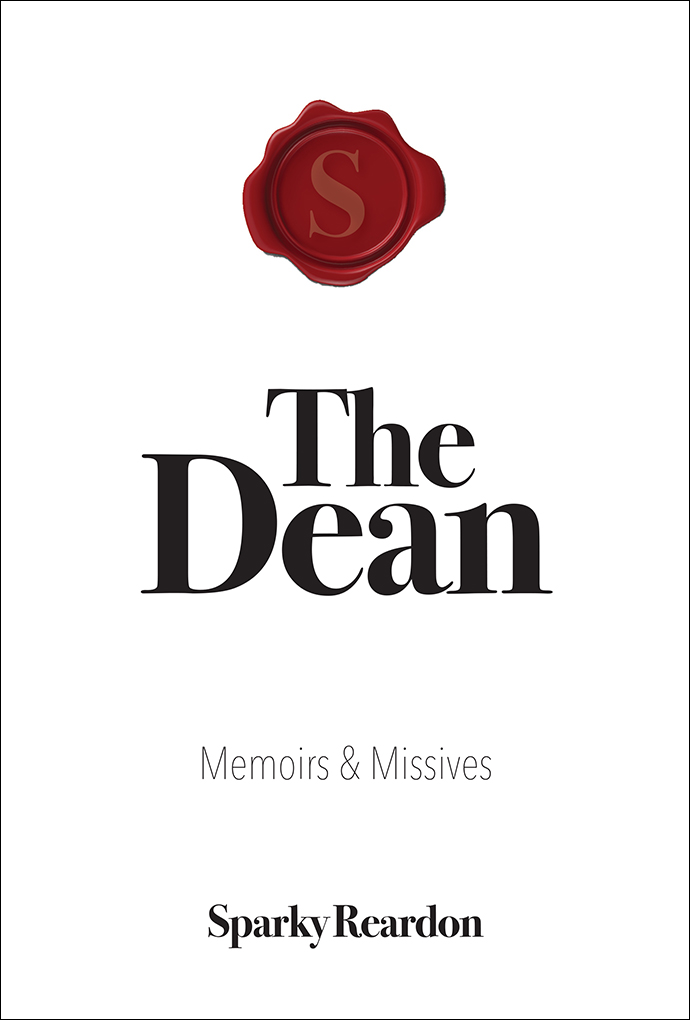 Book jacket art for 'The Dean.'