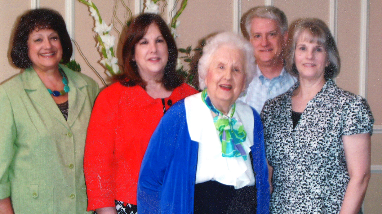 Nancy Brown and family