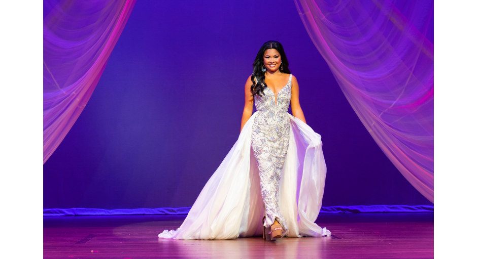 An image of Shaelen Hudson participating in a pageant