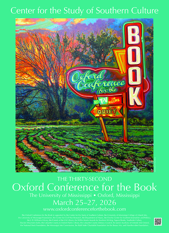 Poster for the Oxford Conference for the Book.