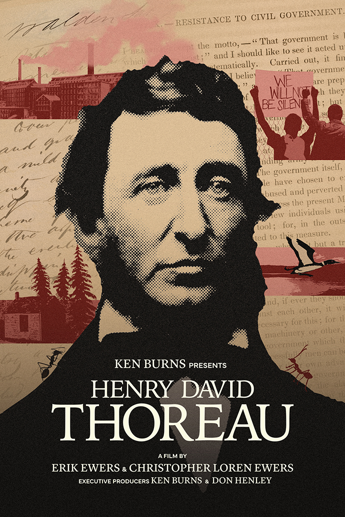 Poster for the documentary 'Henry David Thoreau.'
