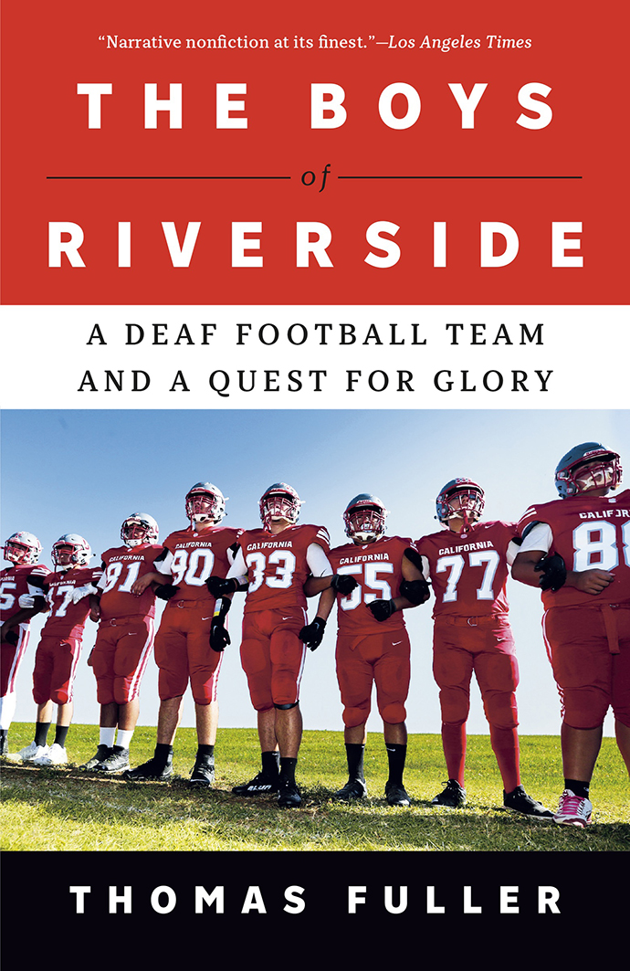 Book jacket art for 'The Boys of Riverside.'