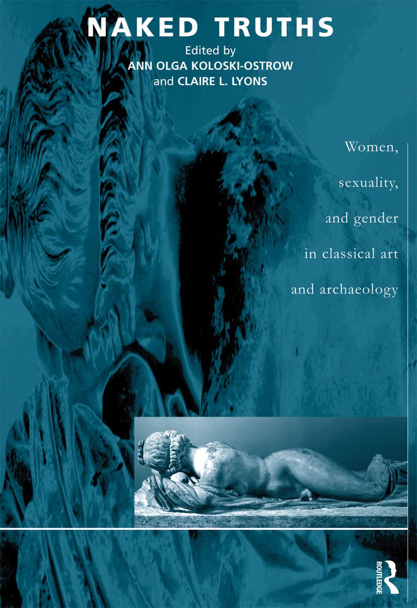 book cover of woman statue lying down, green overlay