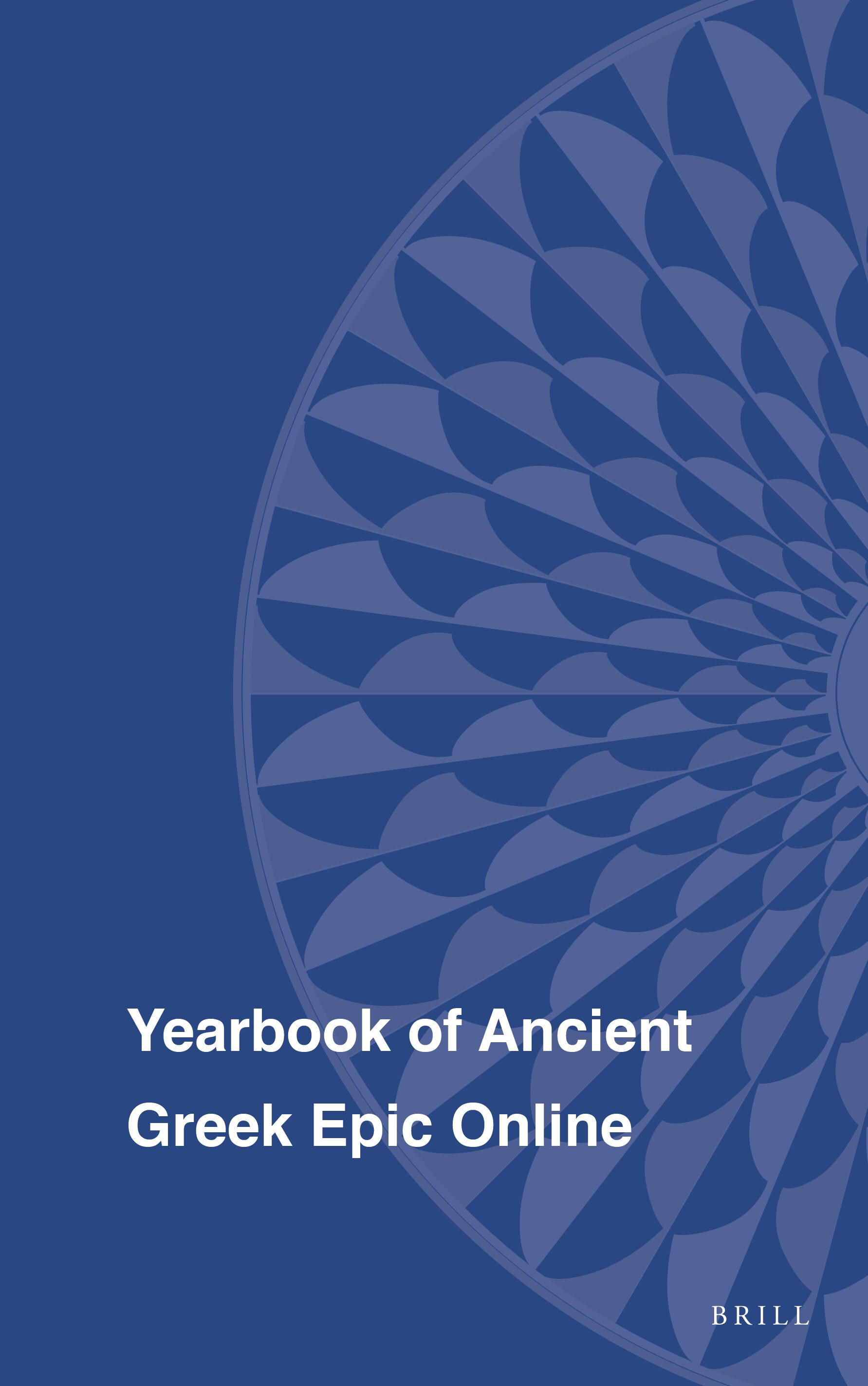 book cover with half the page of oval kaleidoscope icon