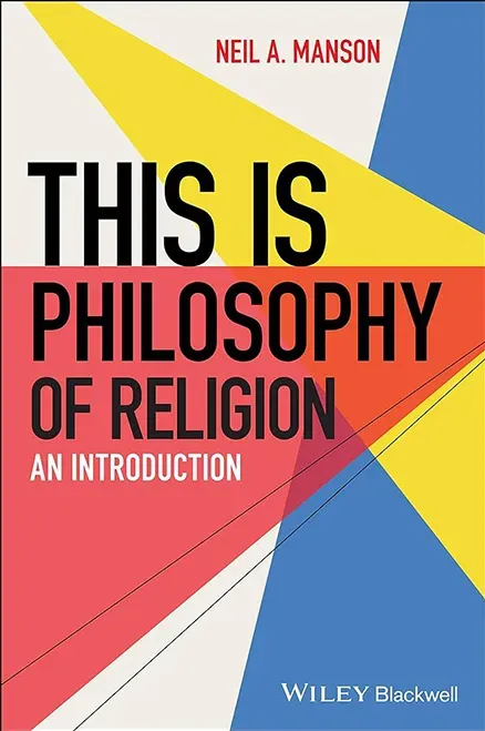 Text book cover that reads: "This is Philosophy of Religion, An Introduction"
