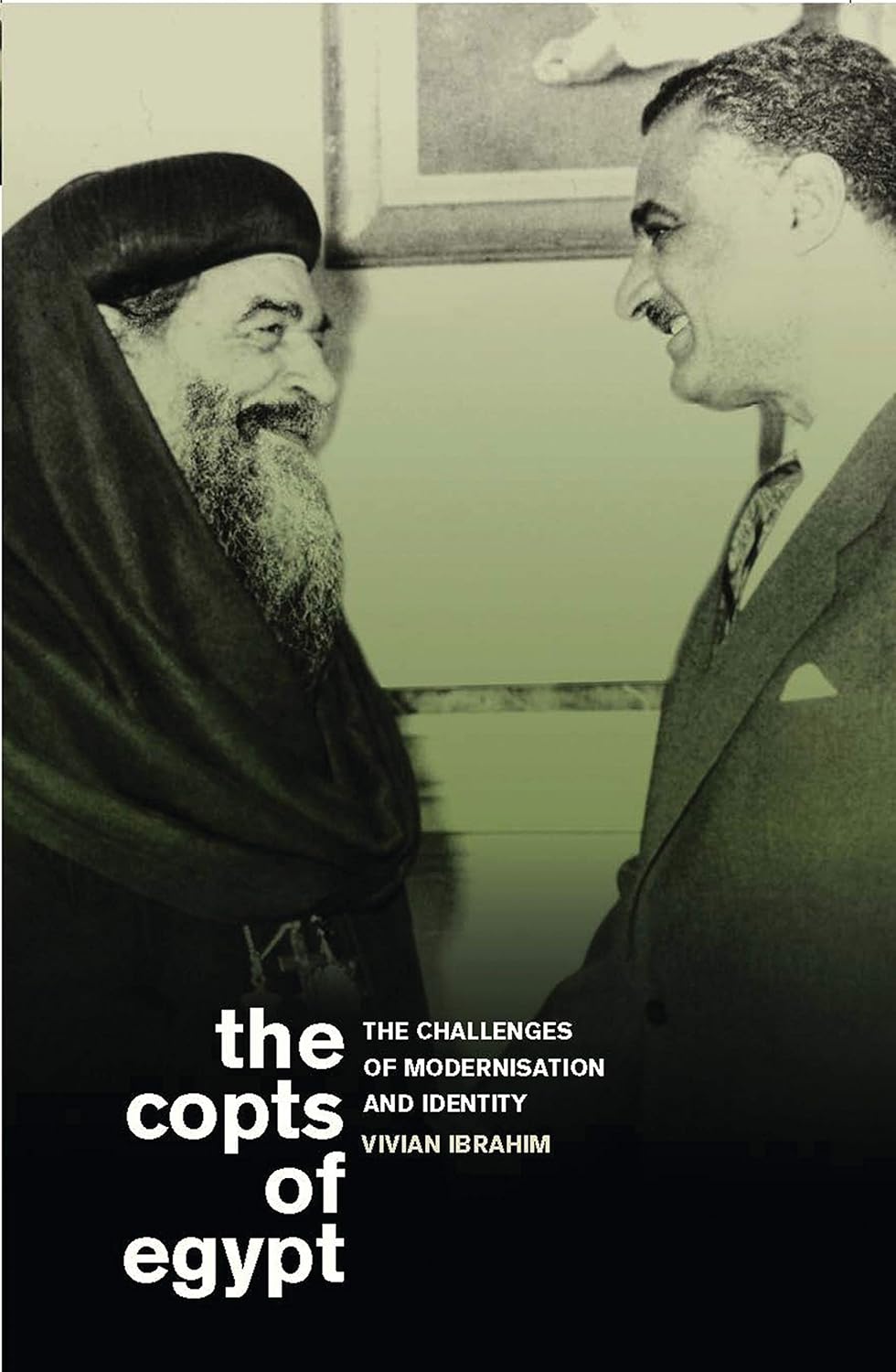 book cover of two men speaking to each other