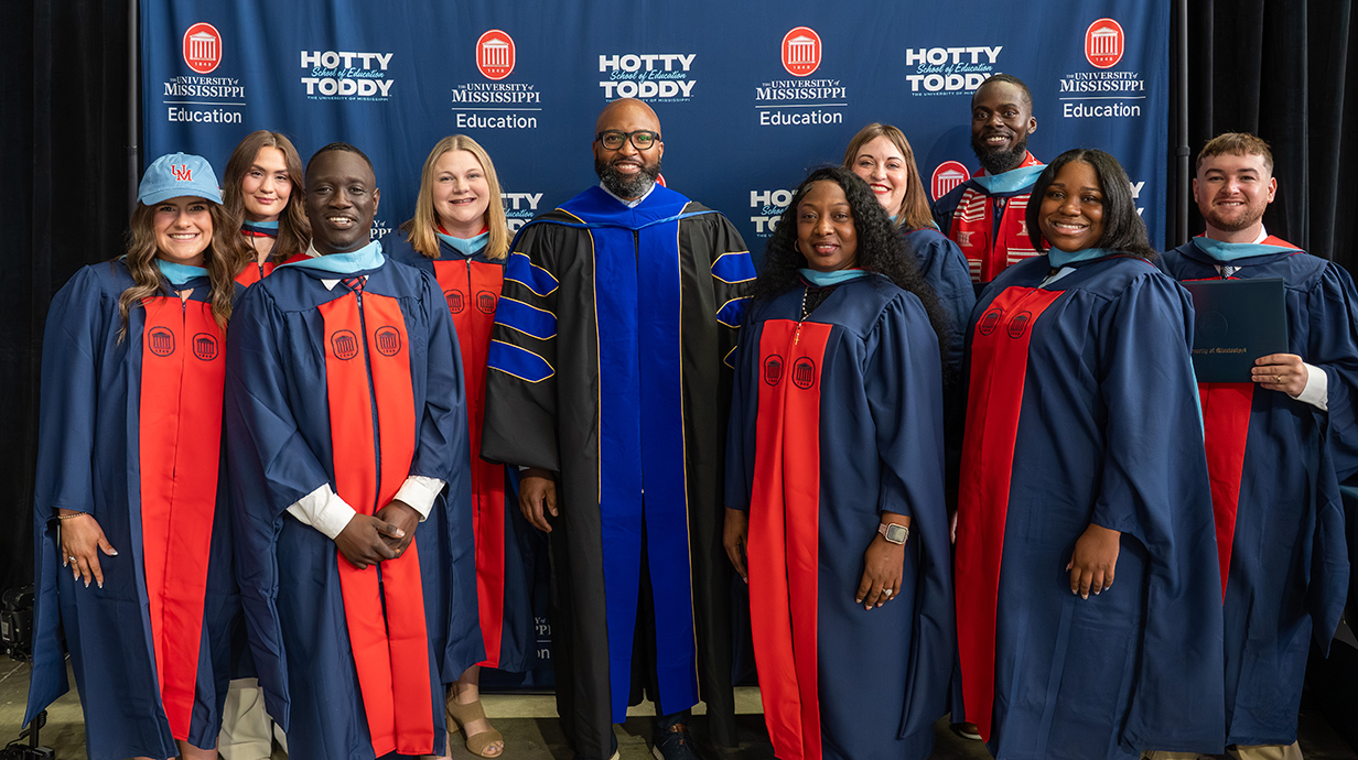 Principal Corps graduates stand for a photo at the 2026 graduation