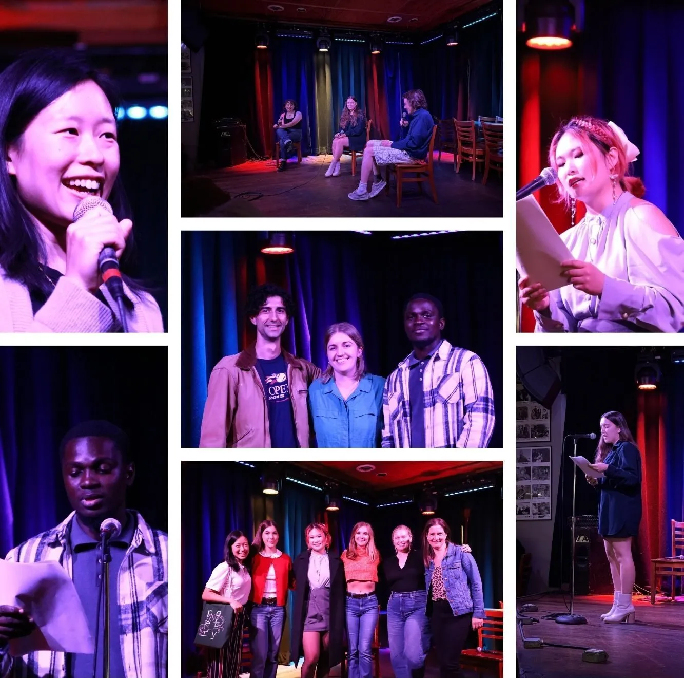 Students at an English reading