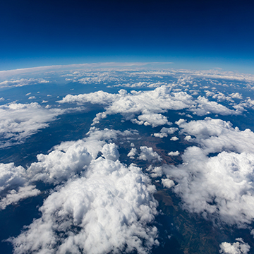 earth horizon from space