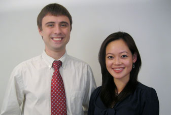 Eugene Lukienko and Nina Dang will compete in the 2012 ASHP National Clinical Skills Competition.