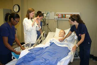 Students and the patient